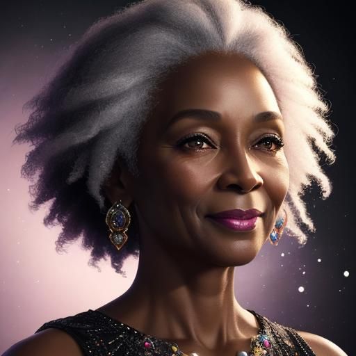 Timeless Beauty in Hyperrealistic Portrait