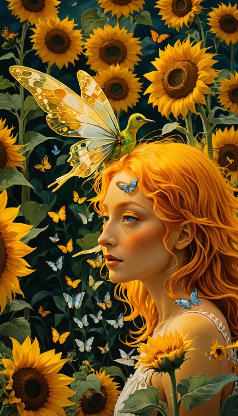 Do all fairies have wings ?
Fairy village with a  Winged fai...