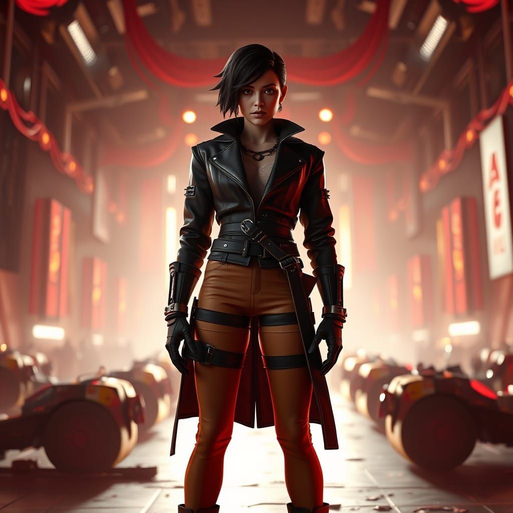 Goddess: A Heroic 3D Game Cinematic Portrait of Fay Milton