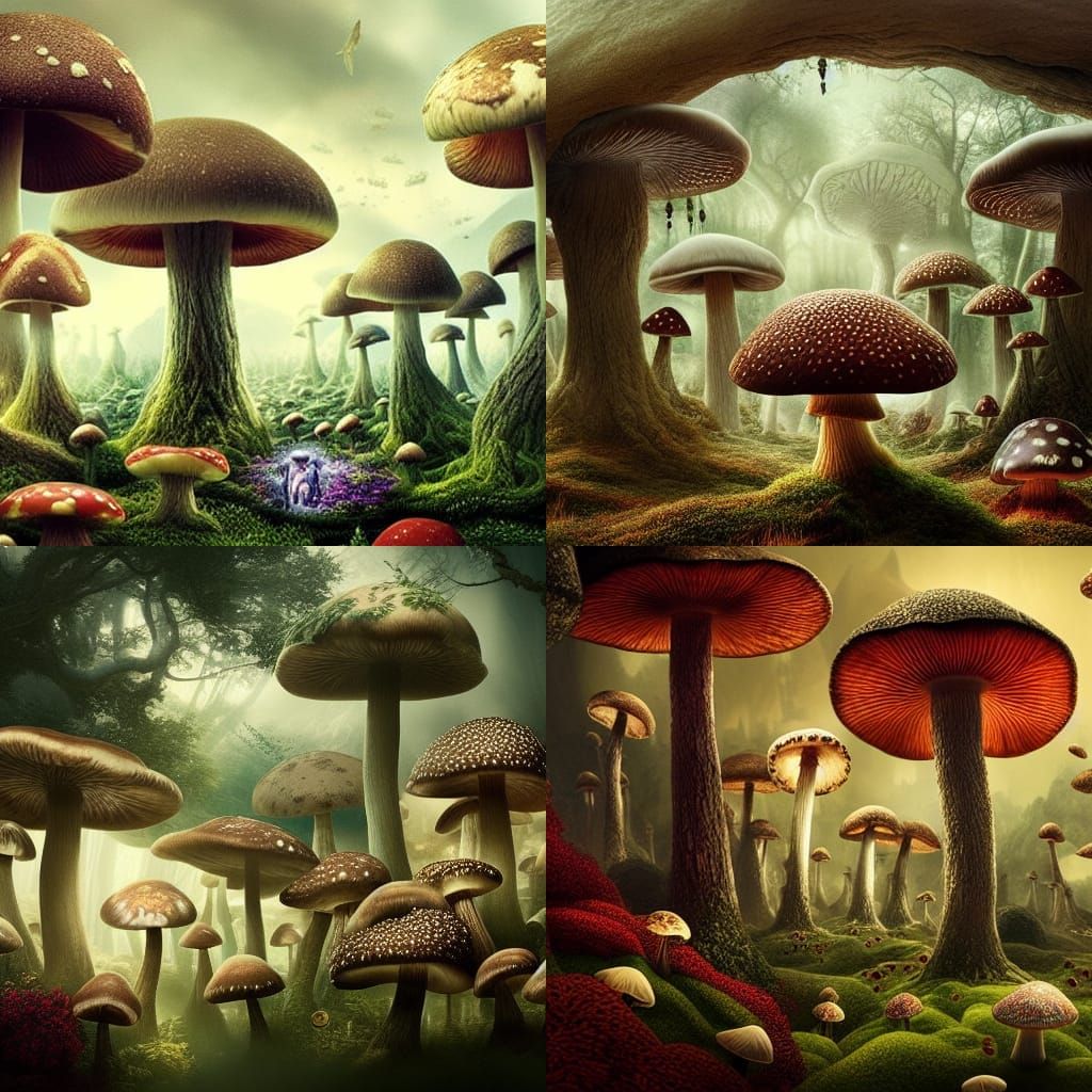 Mushroom wonderland