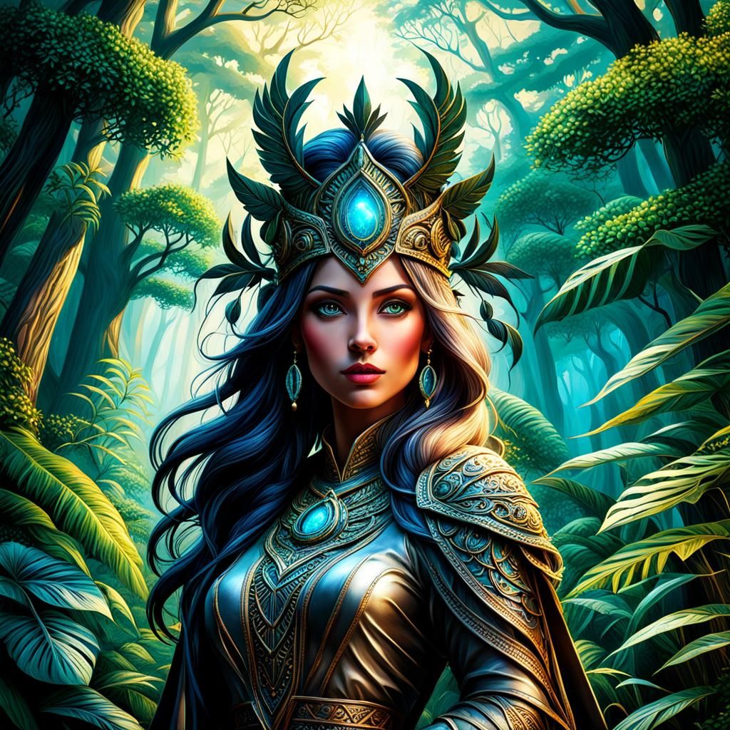 The Huldra, a beguiling figure in Scandinavian (Scandinavian) folklore