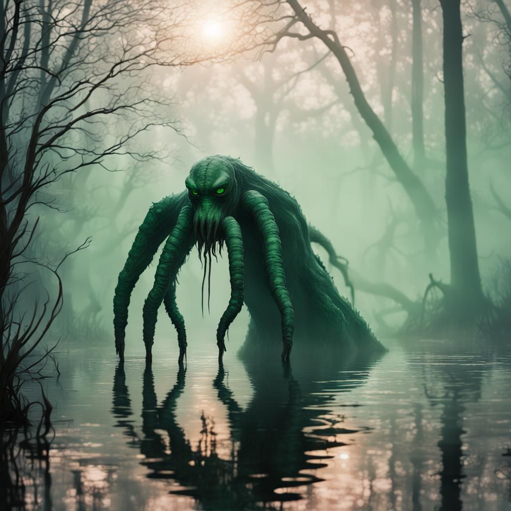 Lovecraftian Swamp Creature Unveiled