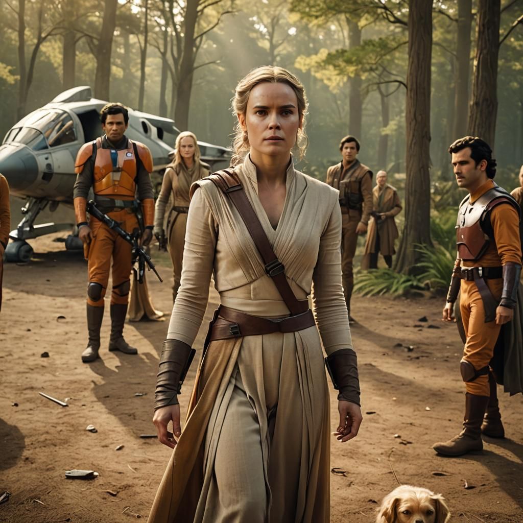 Epic Cinematic Scene: Heroes Stand Together