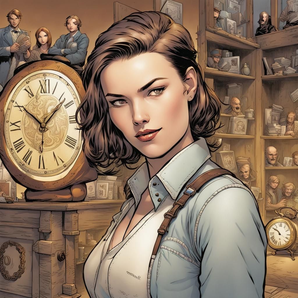 Fables Comic Keira Swan Receives a Mysterious Clock