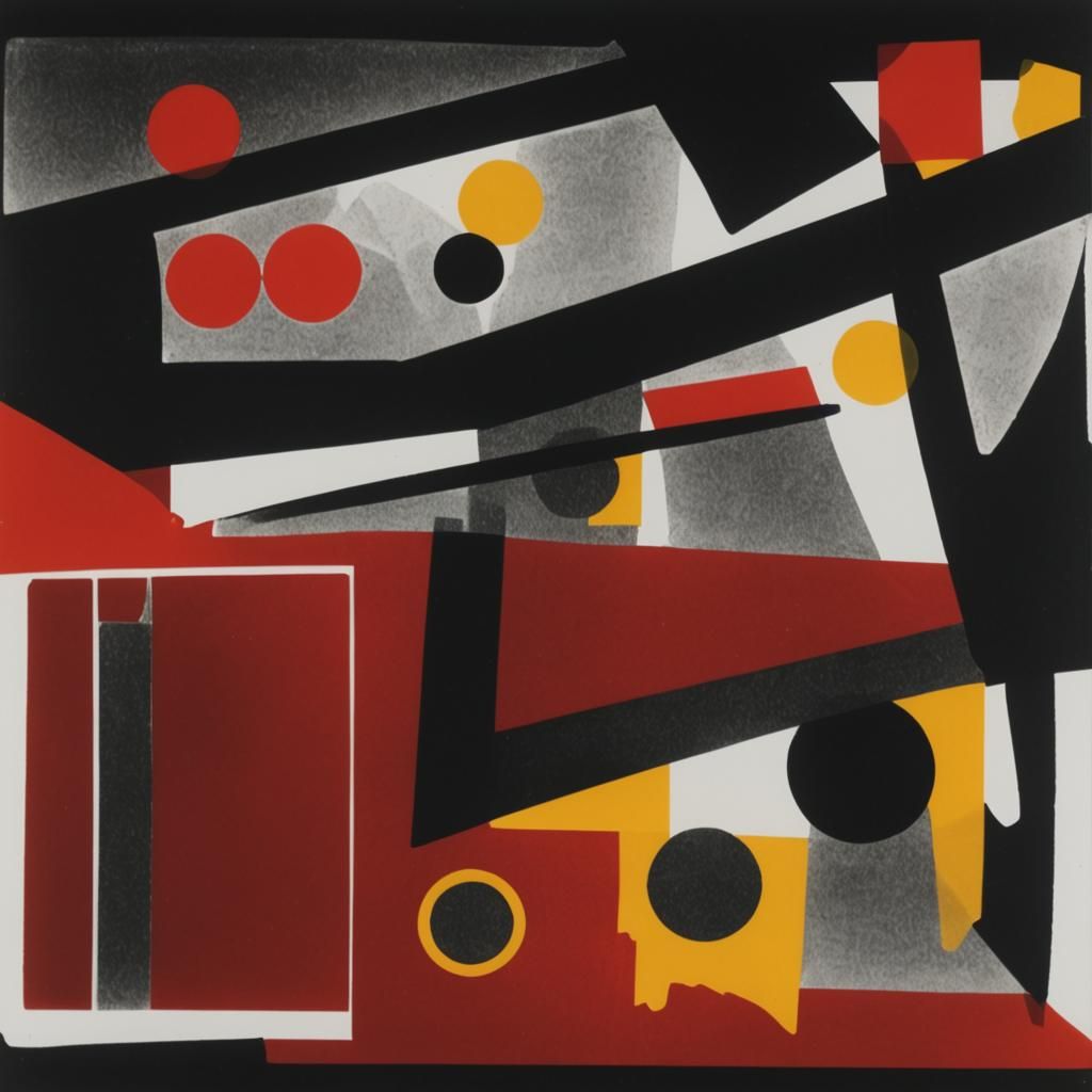 Modern Photography Concept as Photogram