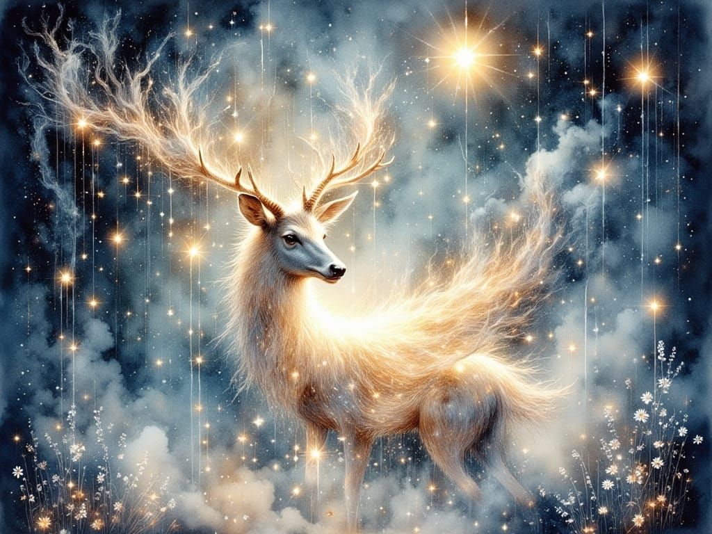 mystic ghost deer