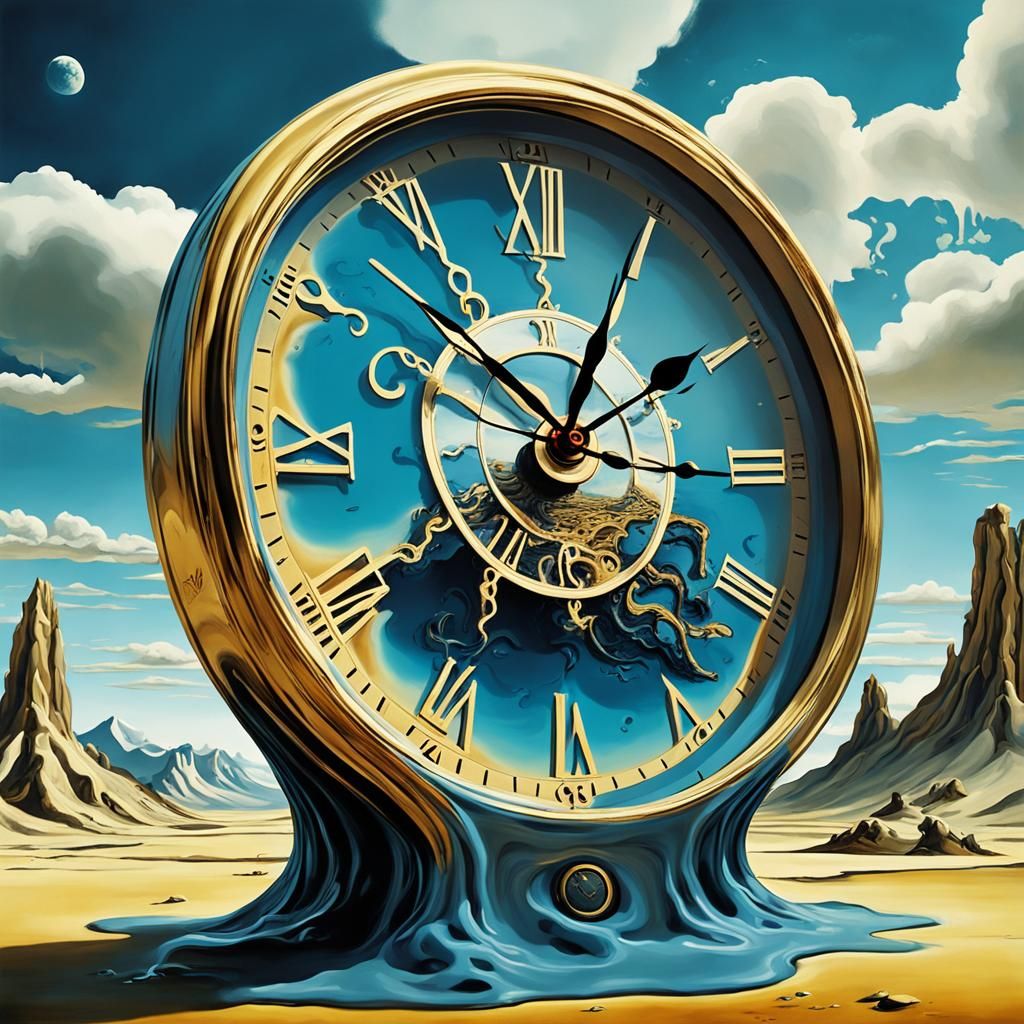 Distorted Melting Clock