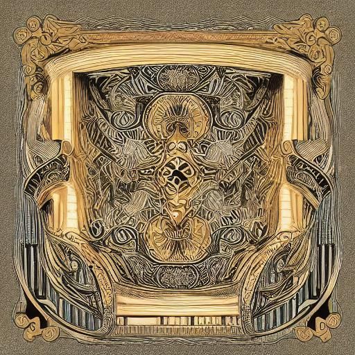 Luxurious Art Deco Cat Couch Exudes Opulence