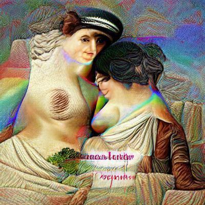 Beneath the Weeping Willow, a Dreamy Scene Unfolds in Waterc...