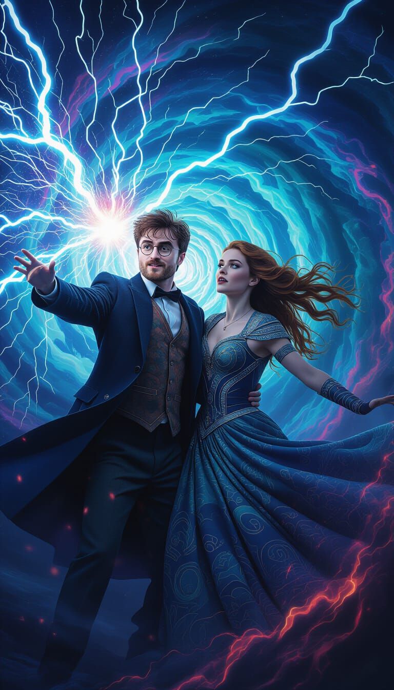 Exploding Lightning and Cosmic Energy in Holographic Illustr...