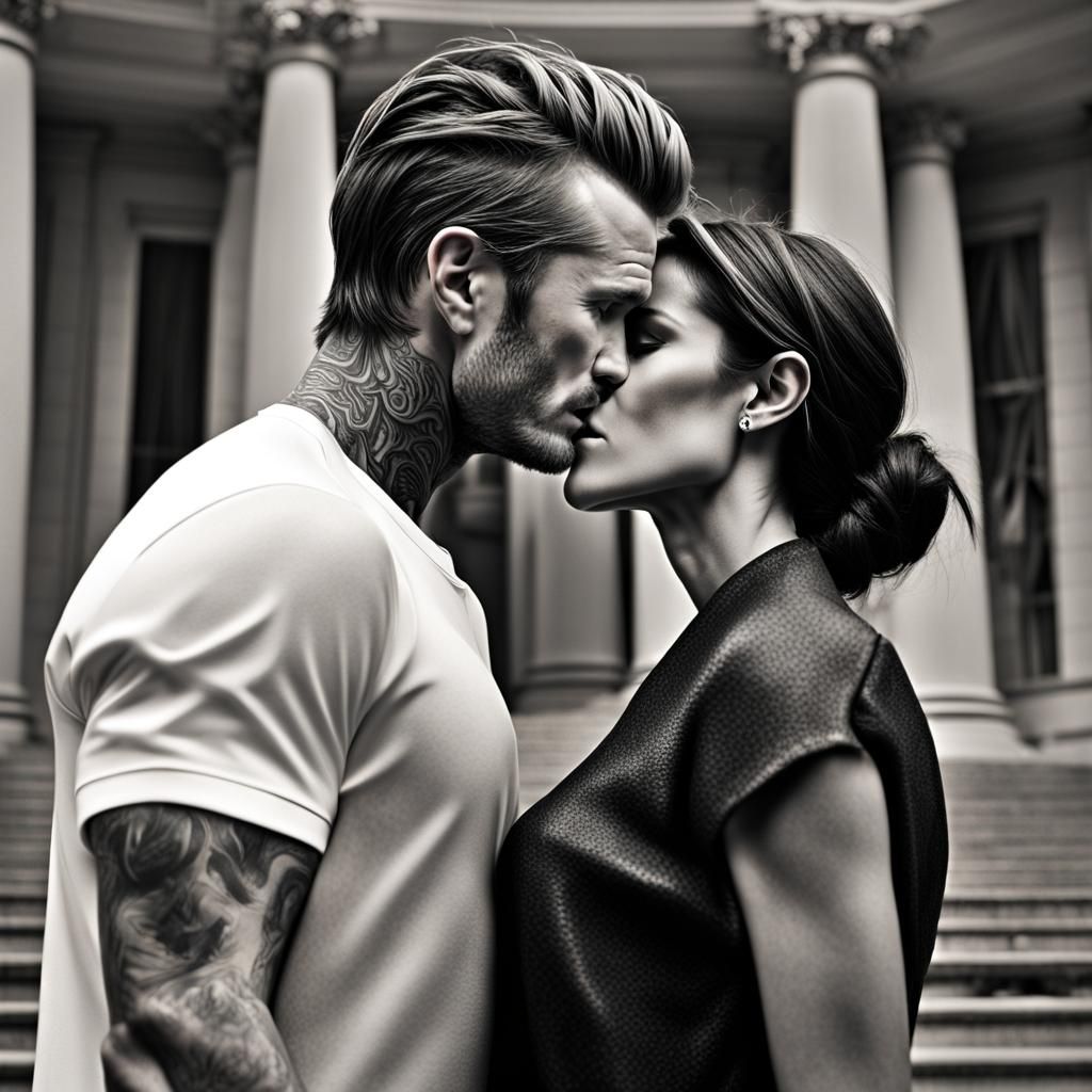 David and Victoria Beckham