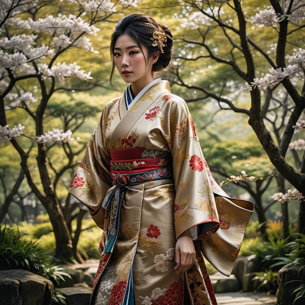 Photorealistic Image, A beautiful, realistic portrait of a J...