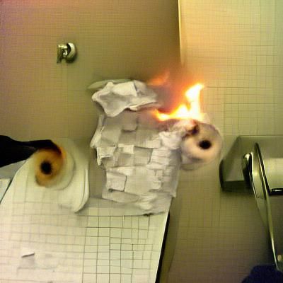 Accountant Sets Bathroom Ablaze in Desperate Search for Emot...