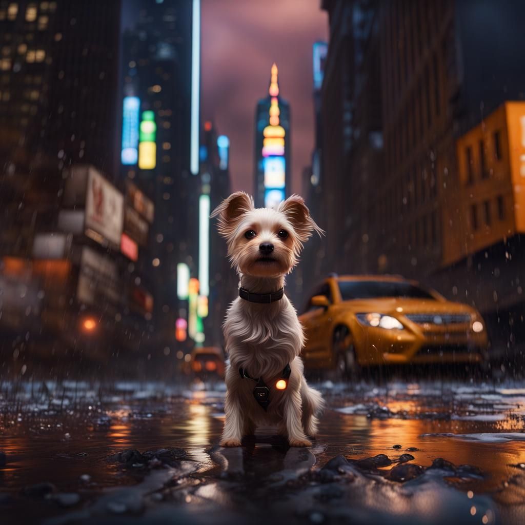 Vibrant Manhattan Streets at Night in Realistic 8K