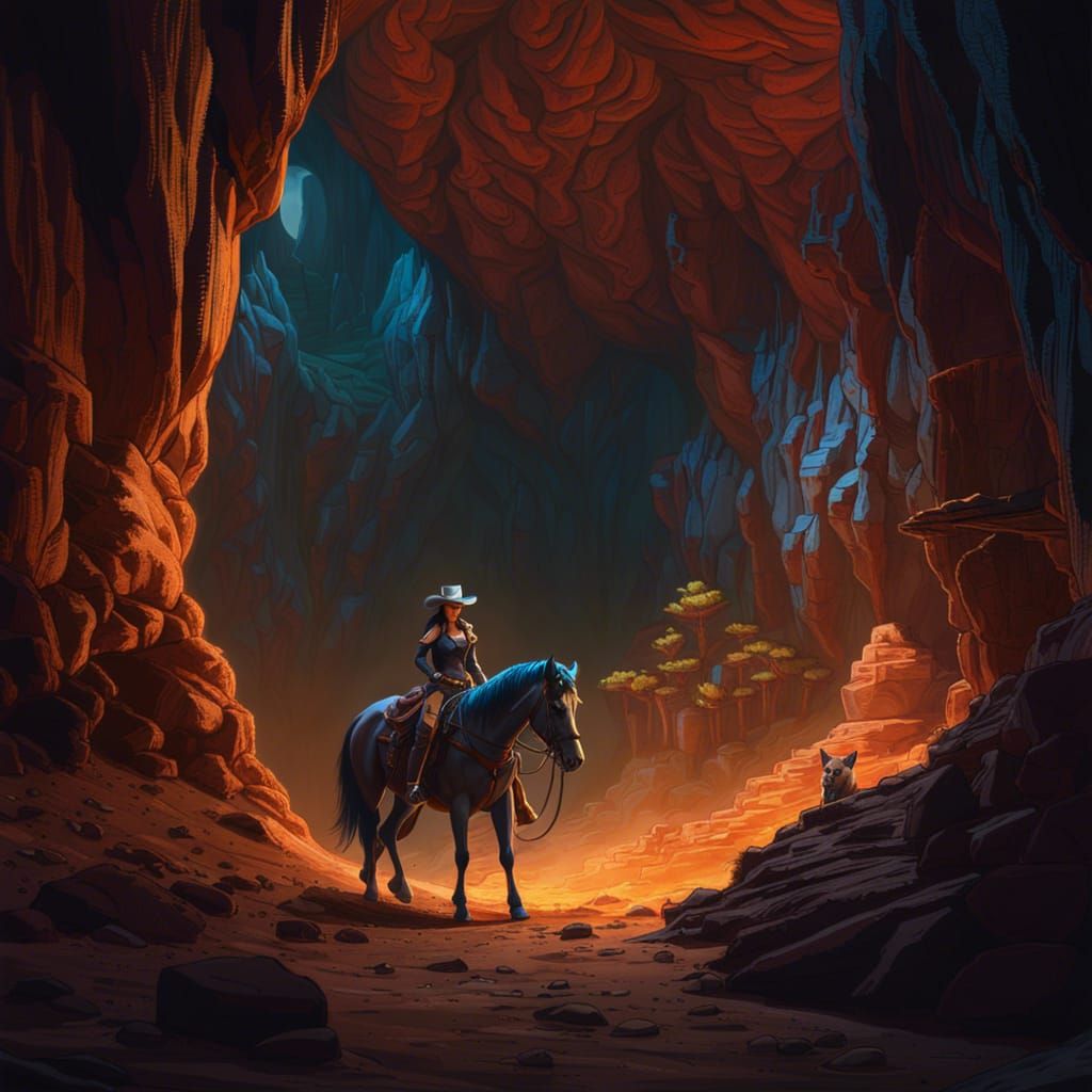 Glistening Desert Quest: A Dreamy Fantasy Odyssey