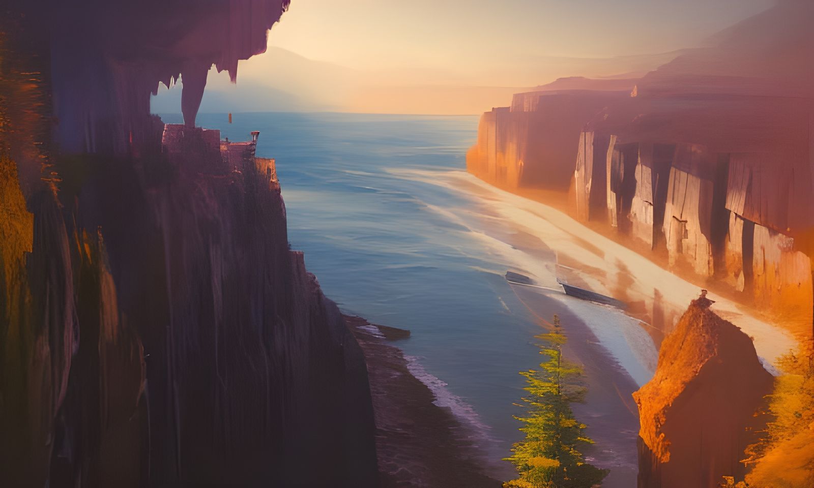Coastal Cliff