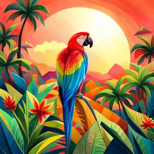 macaw parrot