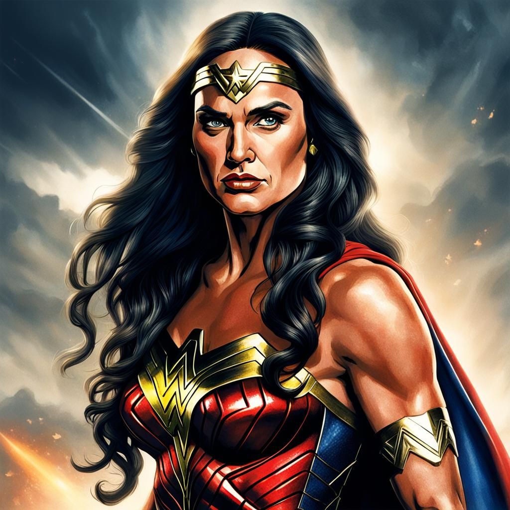 Legendary Hulkster Empowered as Amazonian Warrior