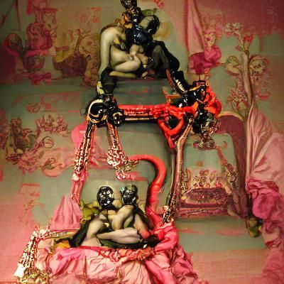 Baroque Devil in Lavish Rococo Costume