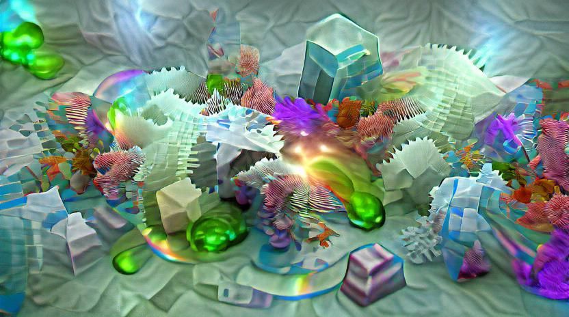 Ethereal Fractal Visions in Hyper-Realistic Color