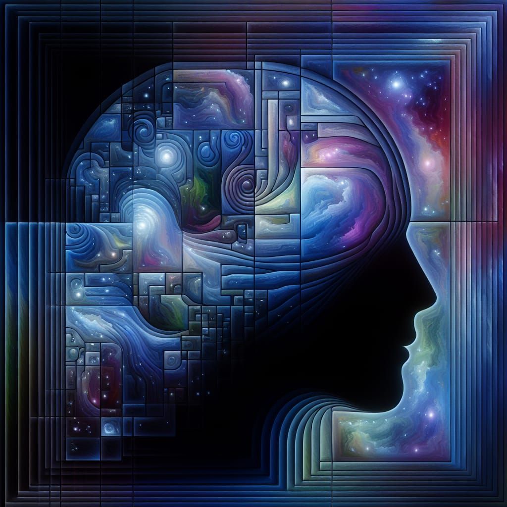 Dreams Collide with Reality in Pixelated Holographic Portrai...