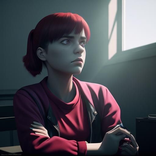 Heartbroken Soul Trapped in a World of Pain