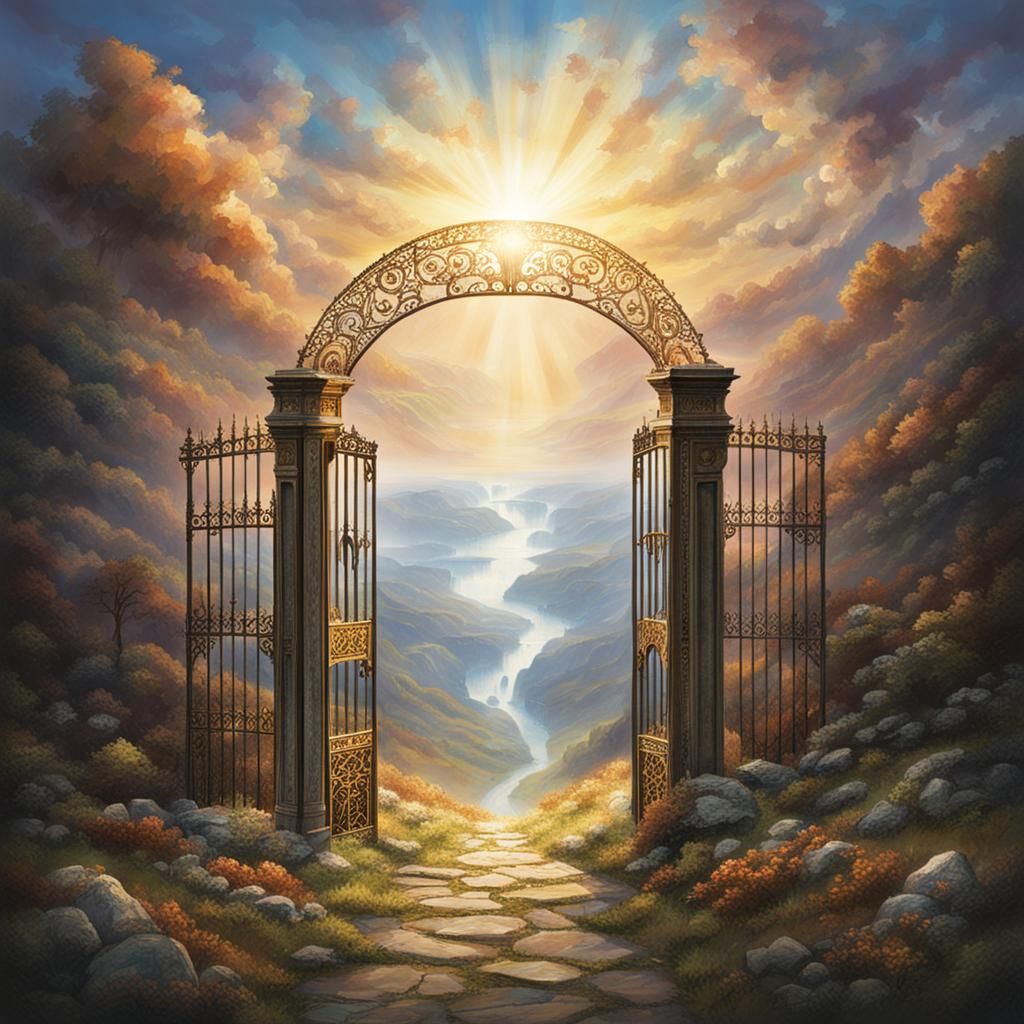 A Mystical Heavenly Gateway