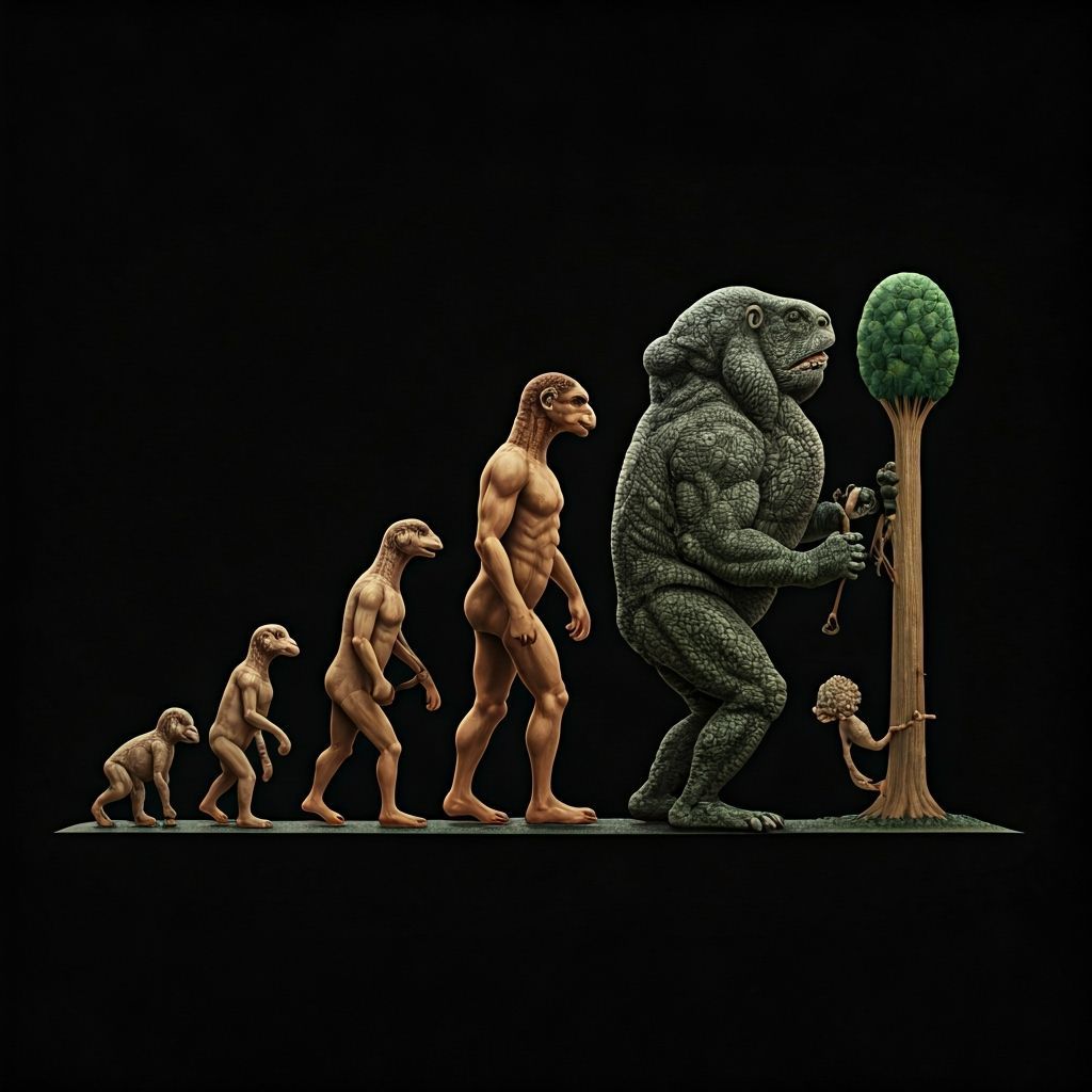 Evolution of Species in Moholy-Nagy Style