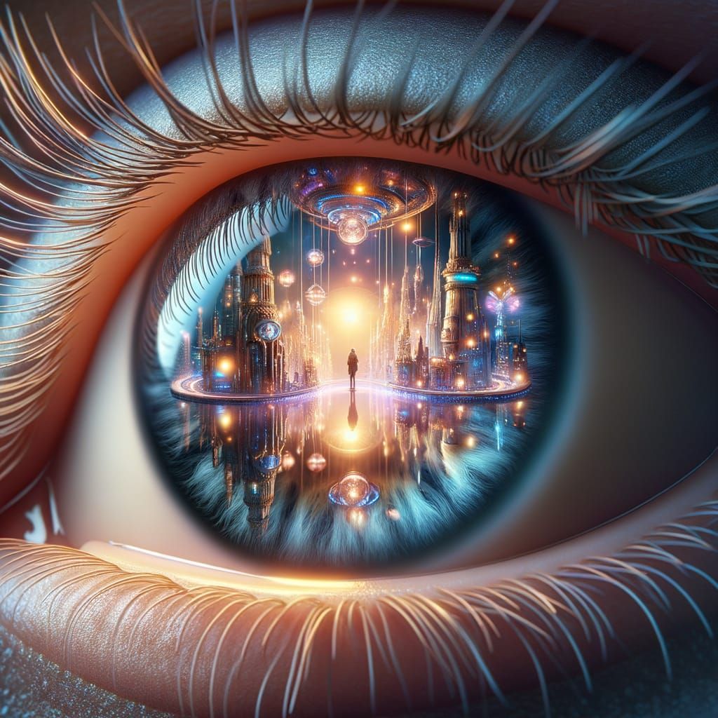 La ville dans l'oeil...