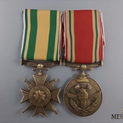 A Collection of Military Medals