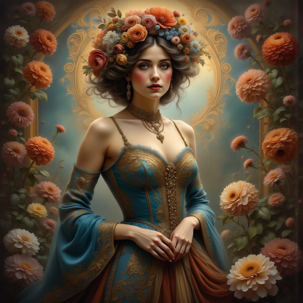 La Boheme in Belle Epoque Style Concept Art