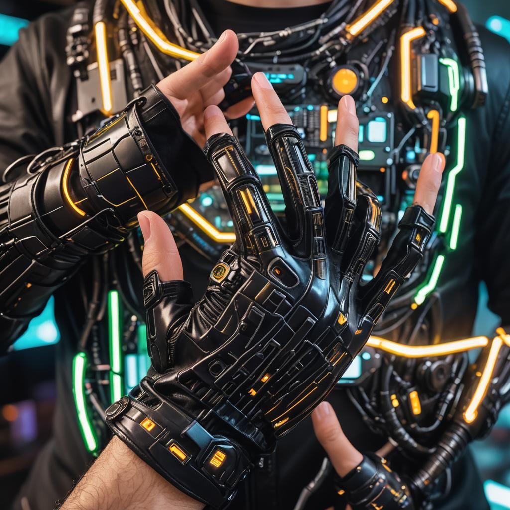 Cyberpunk Future of Coding: A Young Tech Enthusiast's High-T...