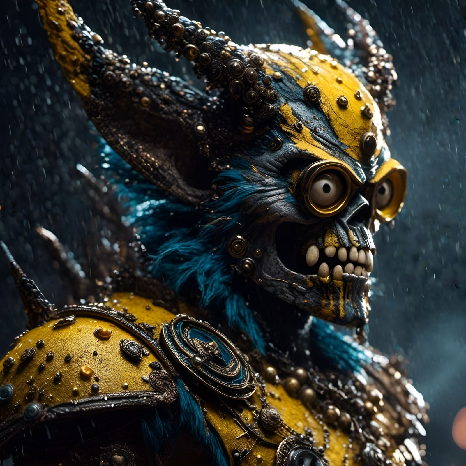 Photorealistic Voodoo Minion Wolverine Portrait