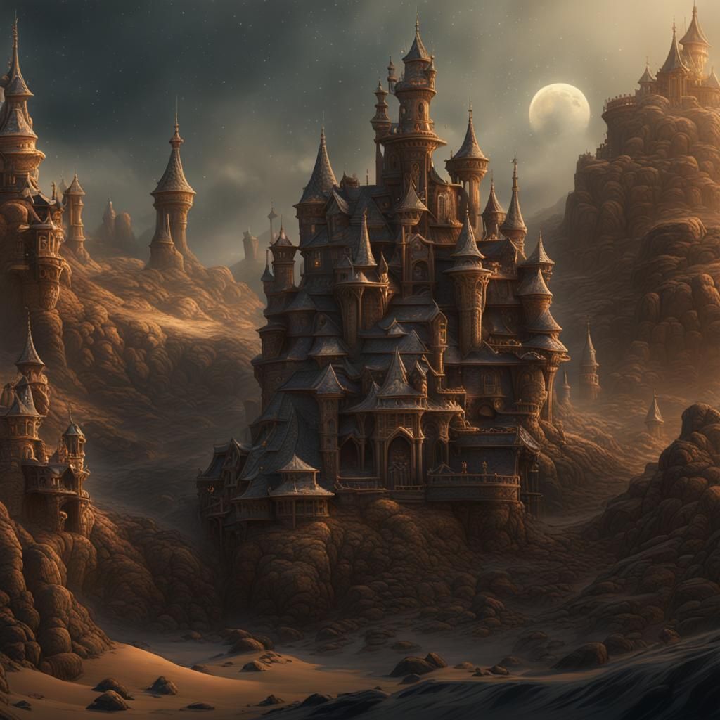 Ethereal Dreamscapes in Vibrant Color