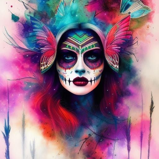 Ethereal Goddesses Under Bloodmoon