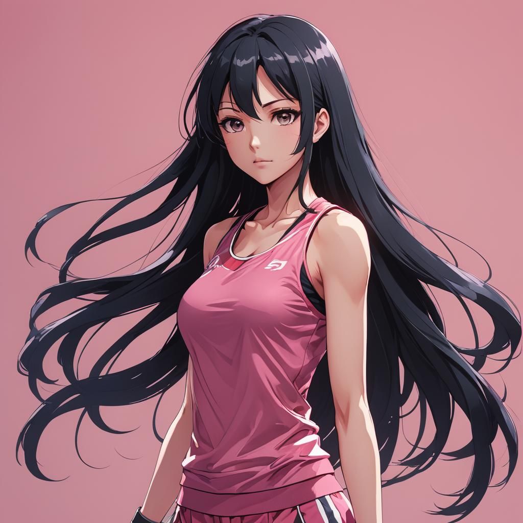 Surreal Anime Goddess in Cinematic Style