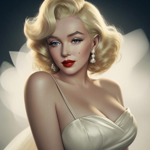 Vintage Hollywood Glamour Pin-up
