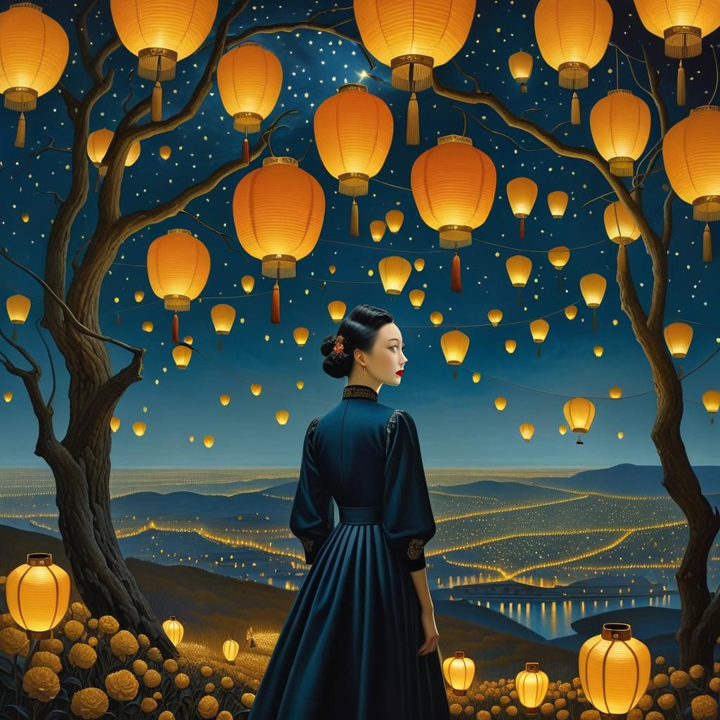 Surreal Chinese Lanterns Festival