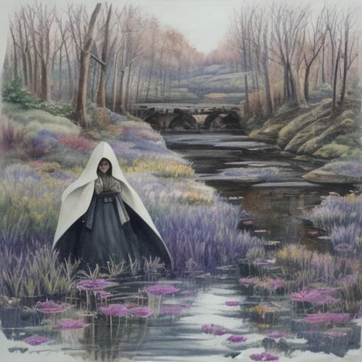 Delicate Watercolor Painting
