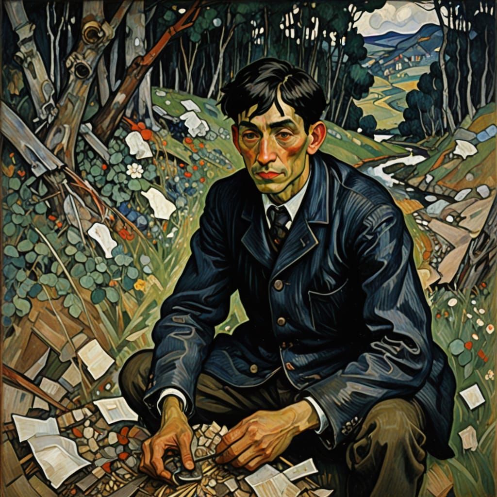 Mouse Stealing Grain in Expressive Style