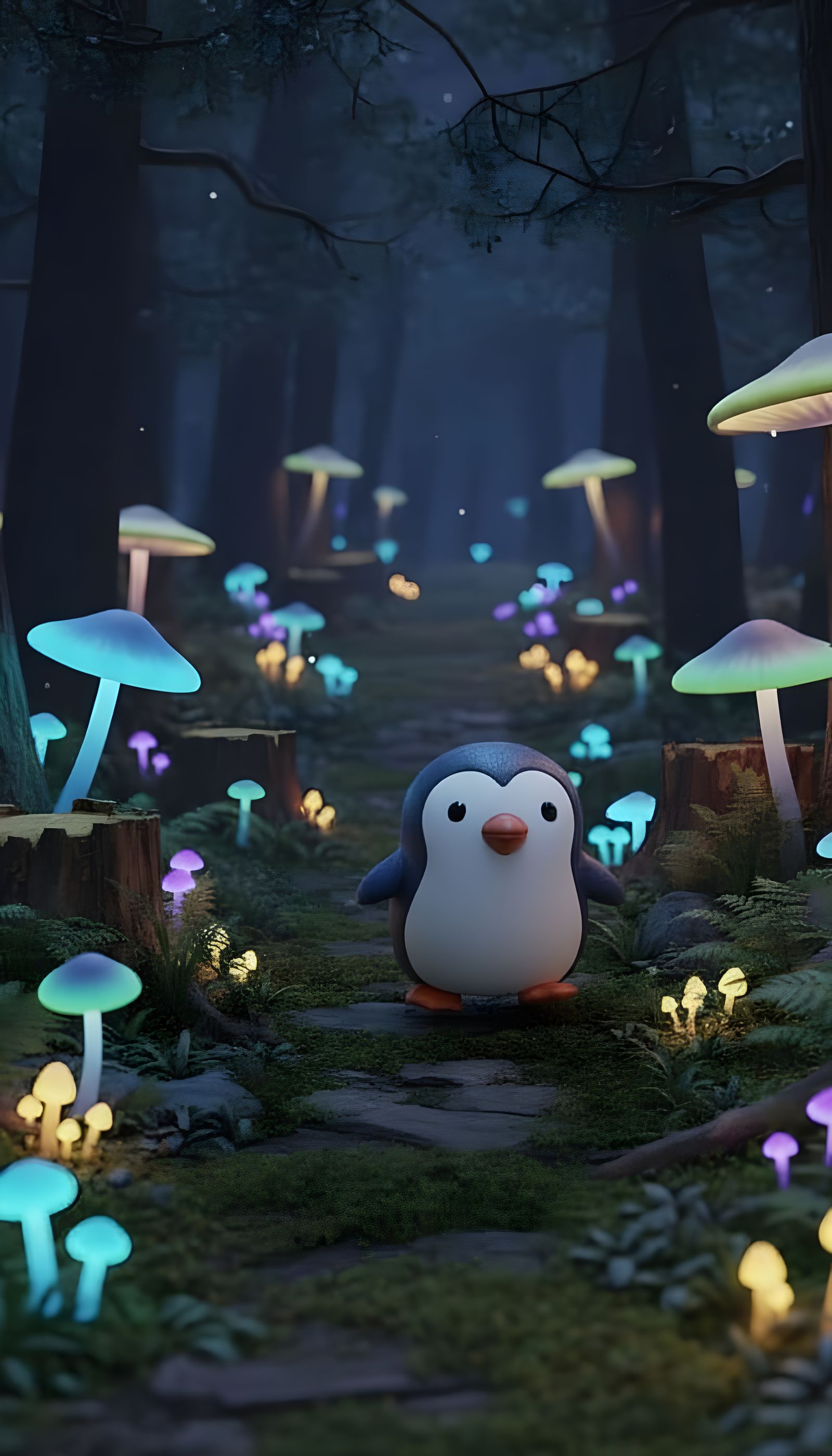 Lucid in Mushroom Forest