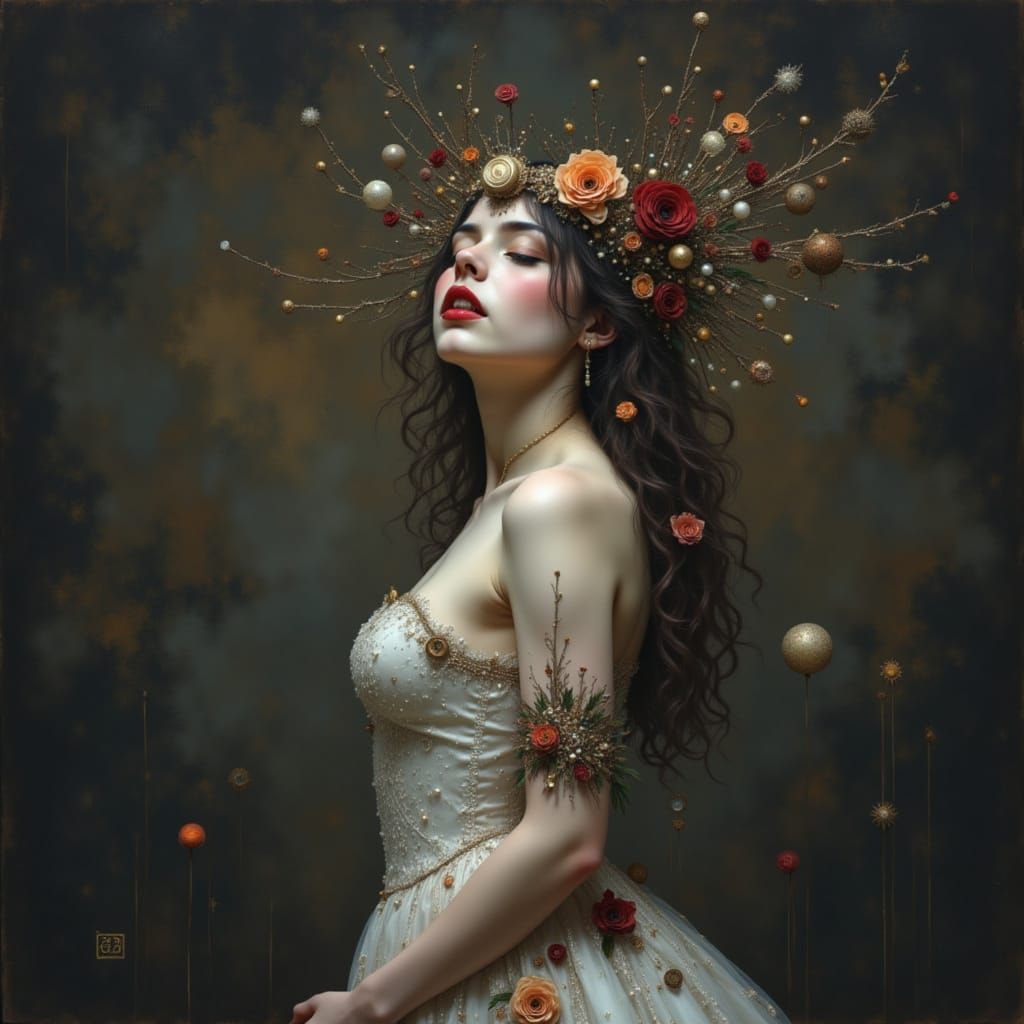 AI Generated Image with Painterly Magic