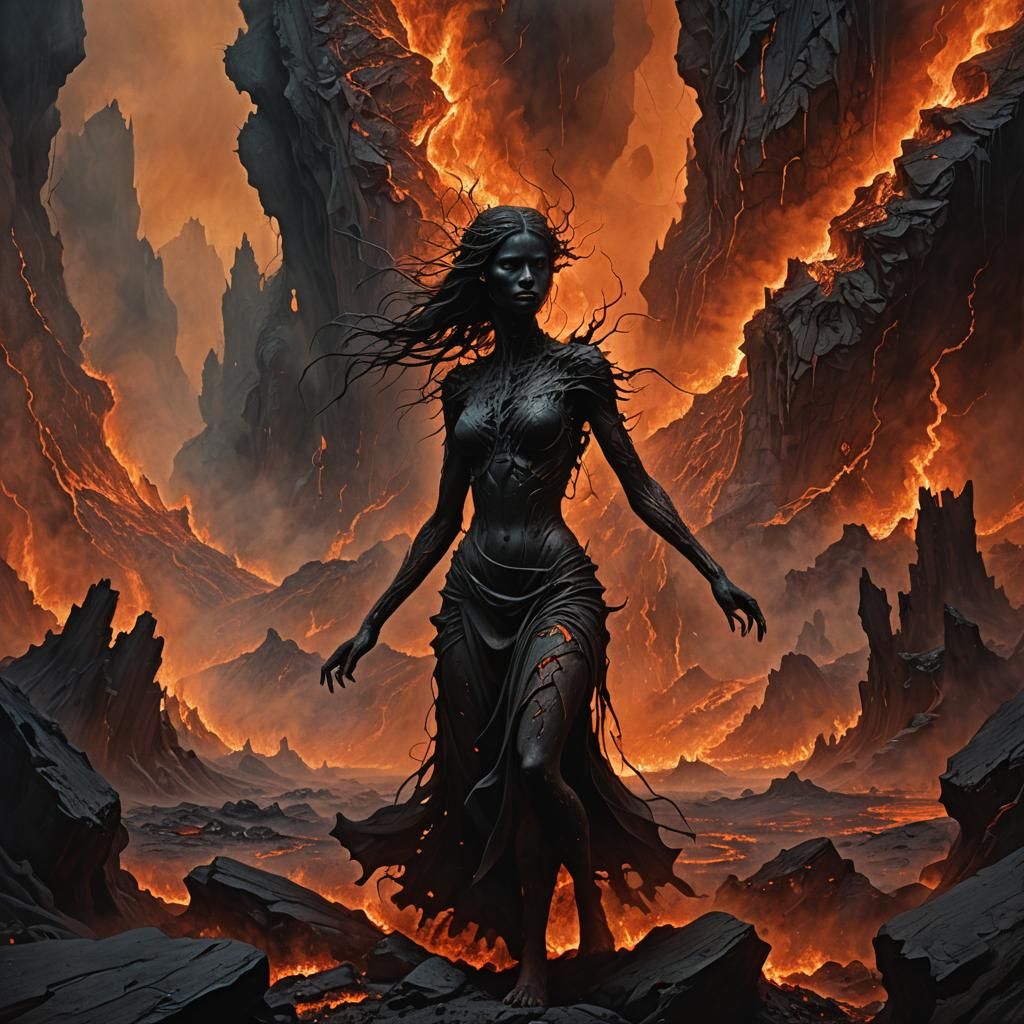 Girl of Ephemeral Flames