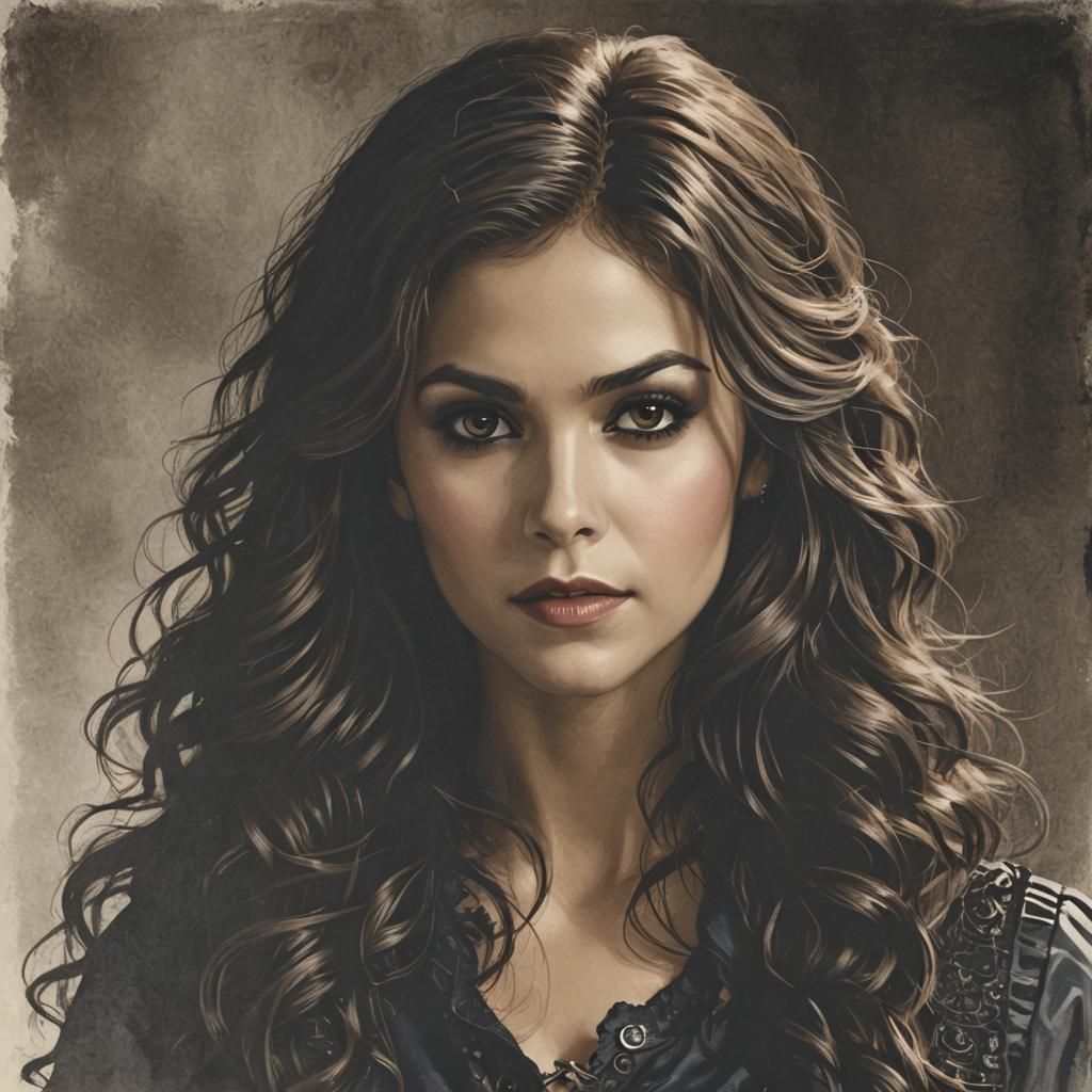 Ethereal Katherine in Vampire Diaries Regency Style