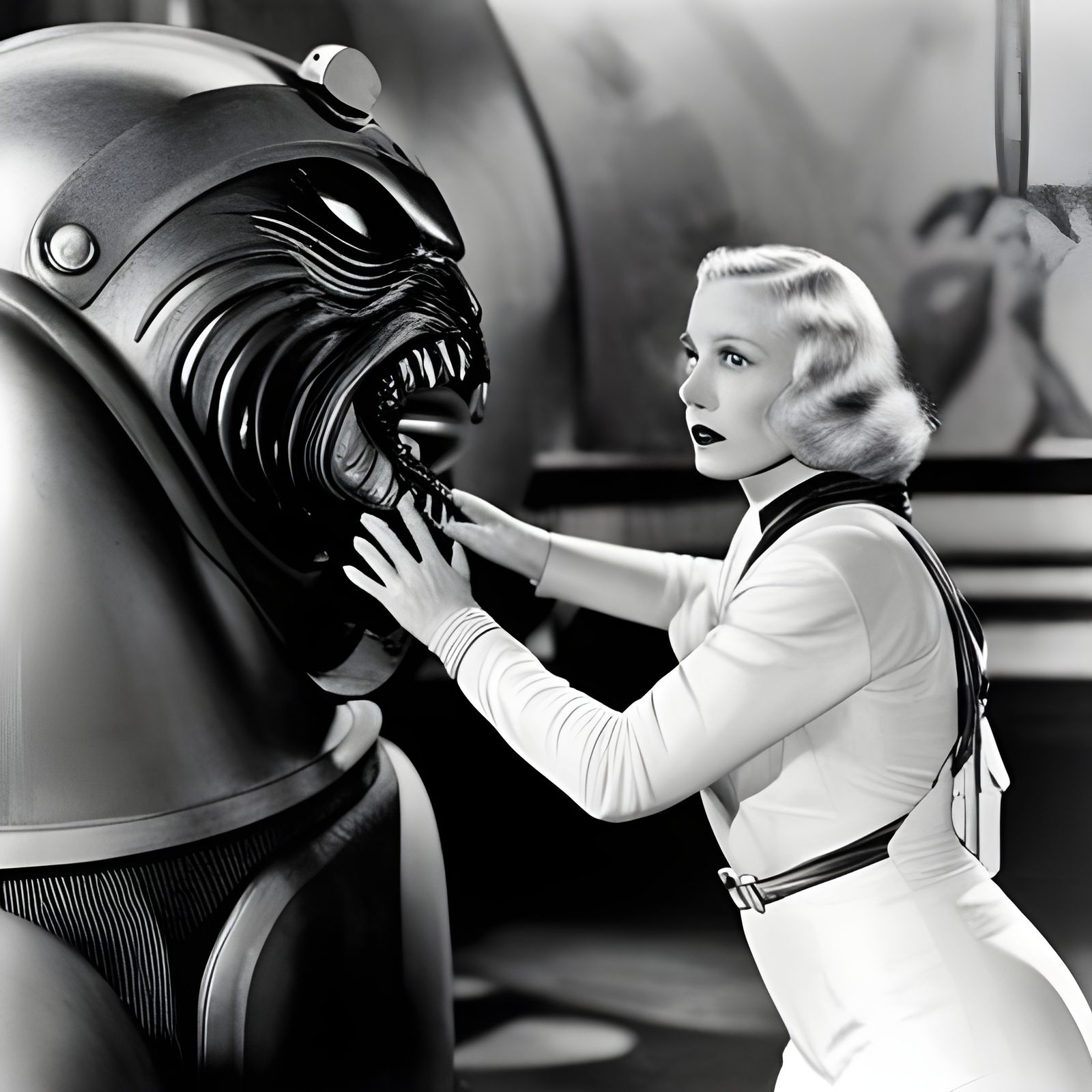 Heroic Escape in Grim 1930s Sci-Fi