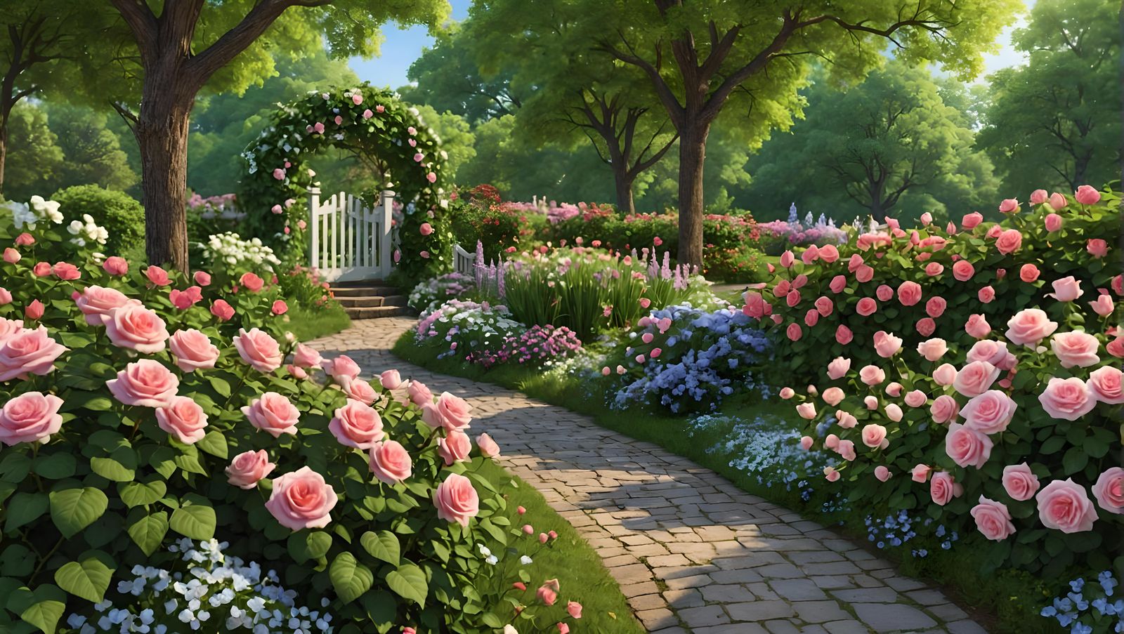 'Flowers in Bloom'