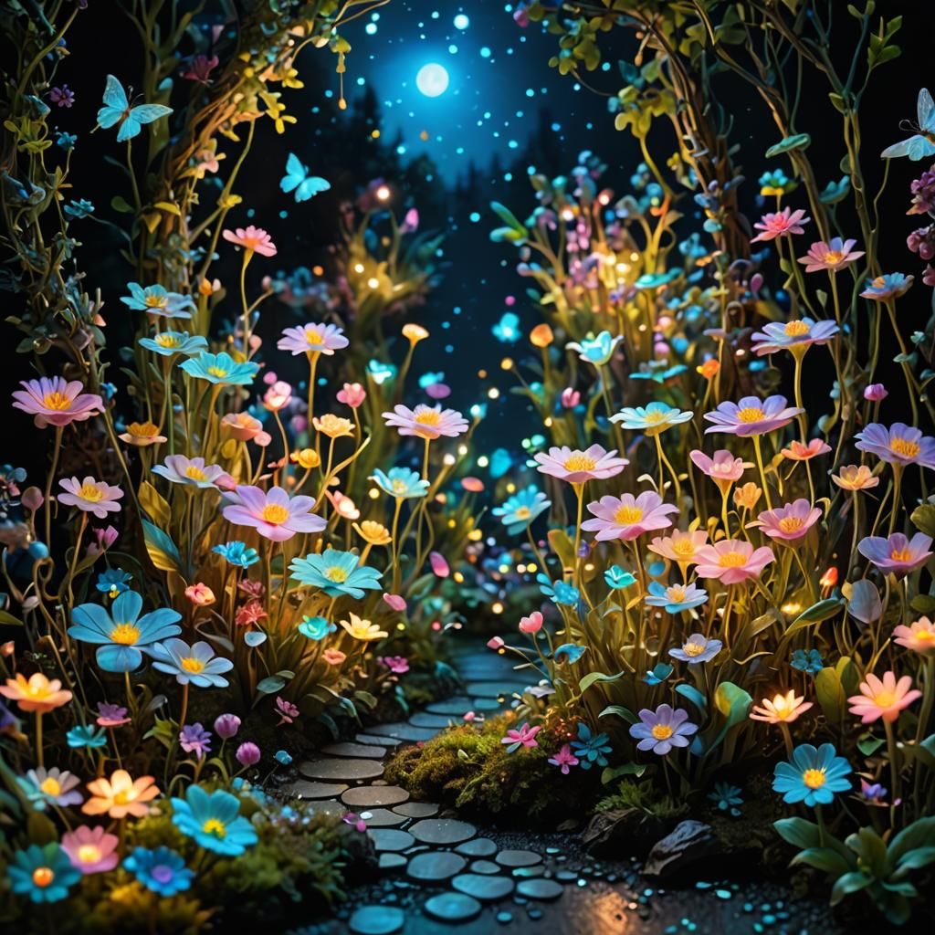 Whispers of Enchanted Bloom