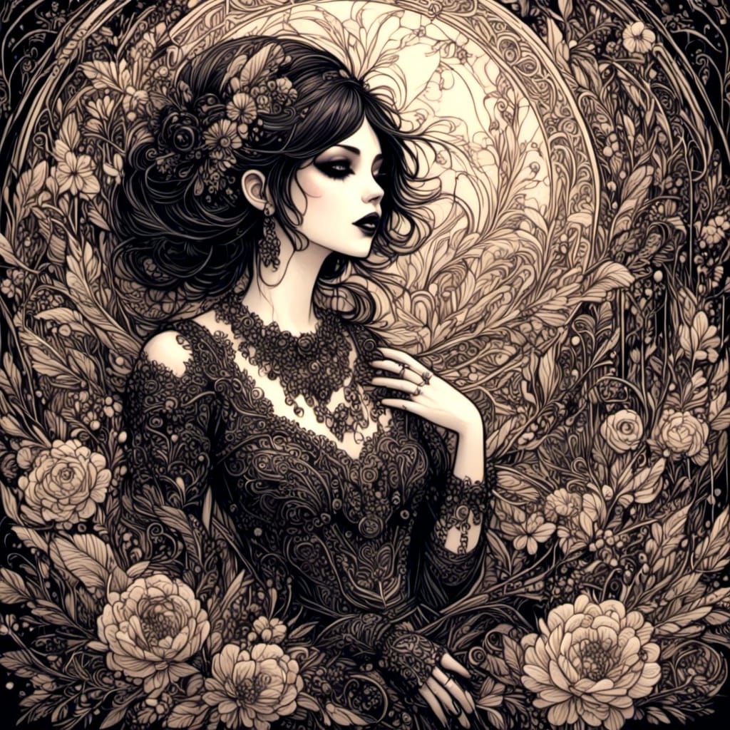 Elegant Art Deco Dolls with Doe-Eyed Expressions