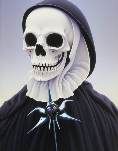 Lovecraftian Skelleton in Twilight Realm