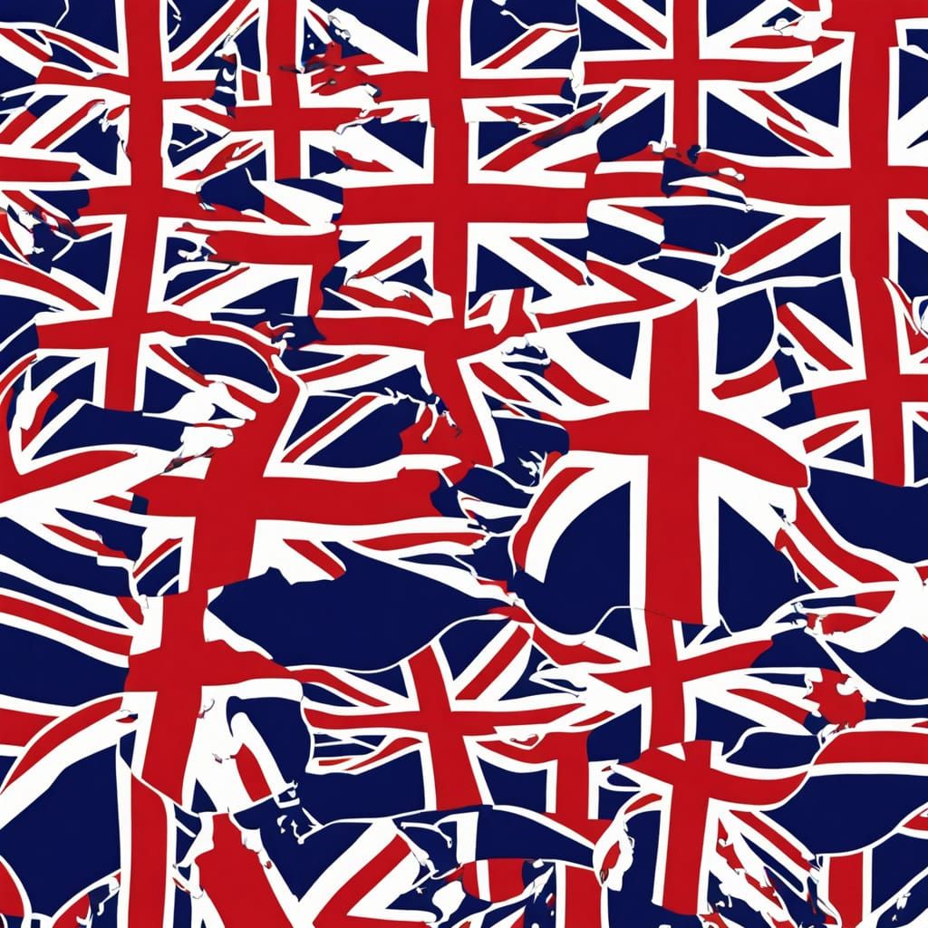 British Union Jack Flag Politics Logo Design